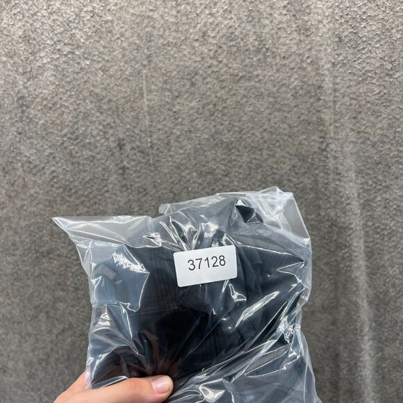 Greg Norman Shorts Mens 34 Gray Plaid Cotton Cargo Golf Tasso Elba Performance - Picture 10 of 10